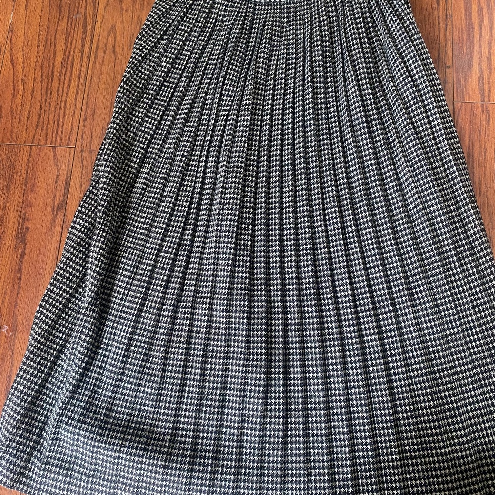 Comme des garçons wool skirt